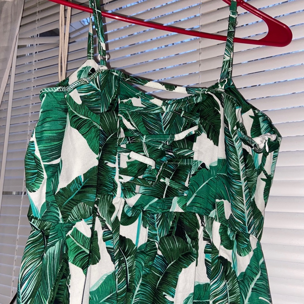 Palm tree dress